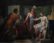 Jerome-Martin Langlois Generosite d'Alexandre oil painting